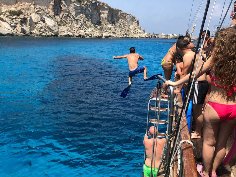 Trapani sea