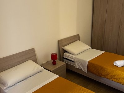 camera doppia con letti singoli